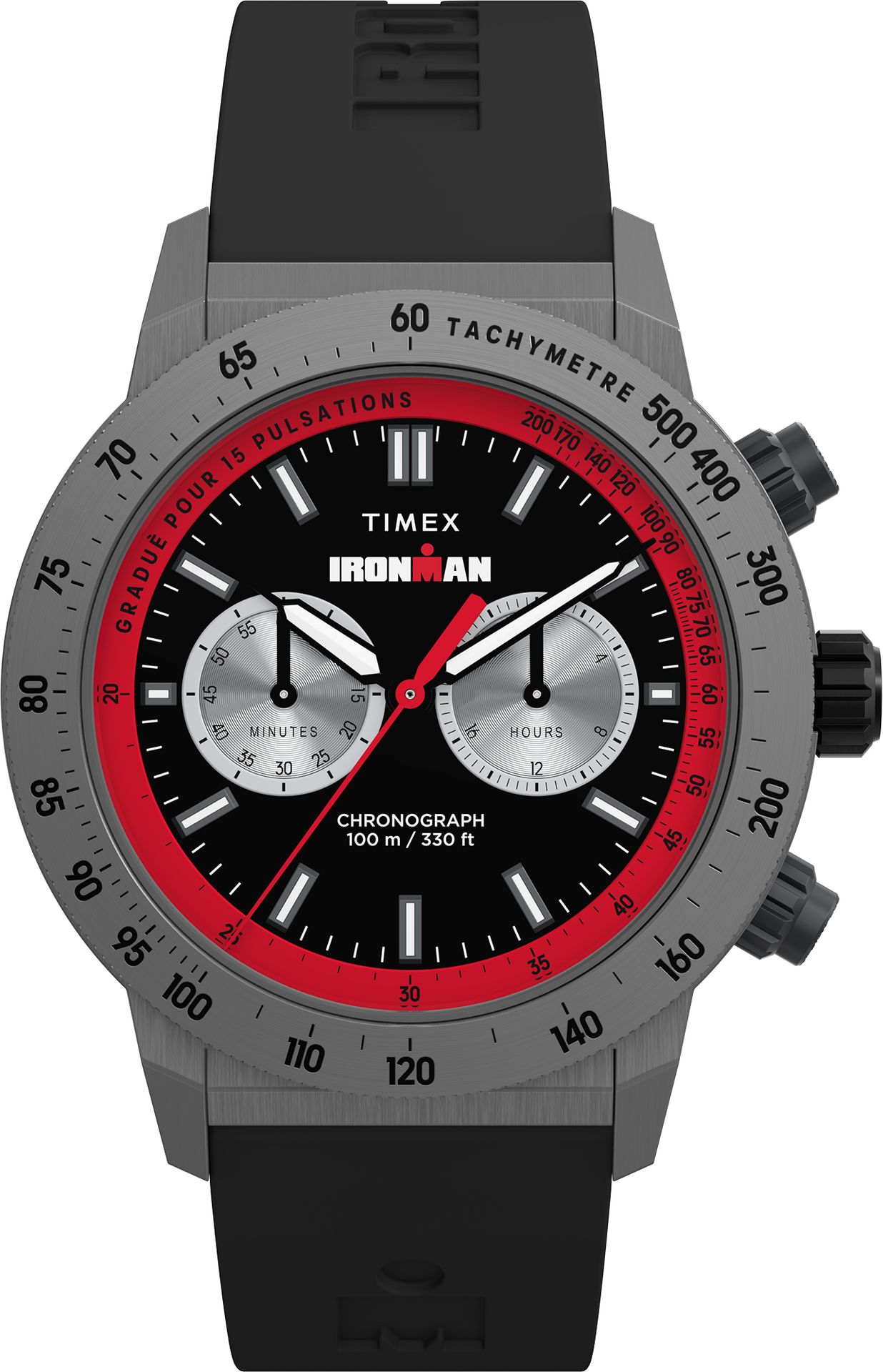 Zegarek Timex TW2Y01900 IRONMAN® Challenger Chronograph 44mm Silicone Strap