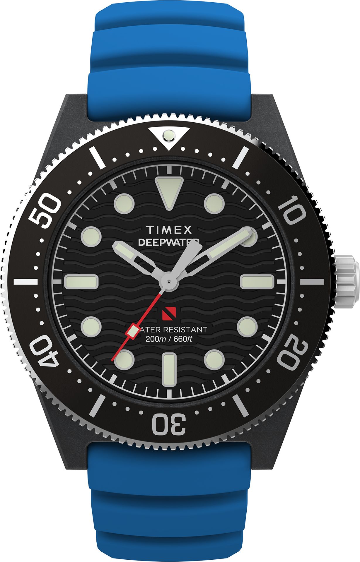 Zegarek Timex TW2Y02500 Deepwater Reef 200 XCF 43mm Synthetic Rubber Strap