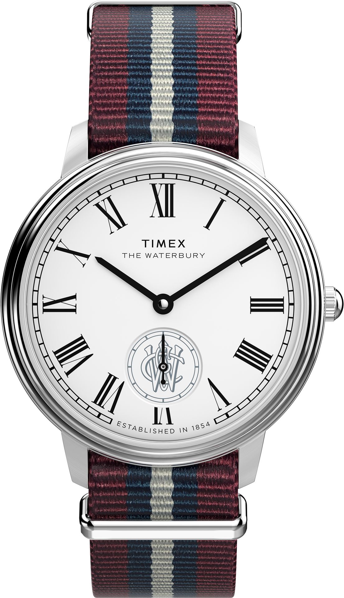 Zegarek Timex TW2Y27600 Waterbury Metropolitan Sub-Second 39mm Fabric Strap