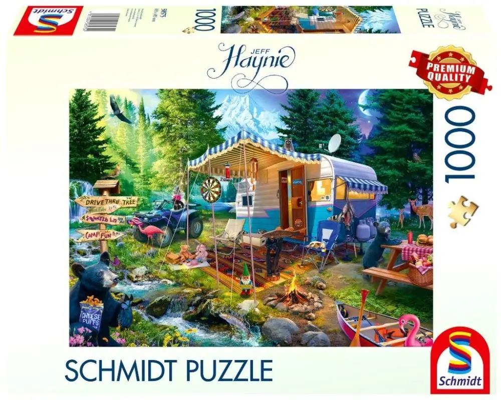 Puzzle PQ 1000 Jeff Haynie Wypad w góry G3 - Schmidt