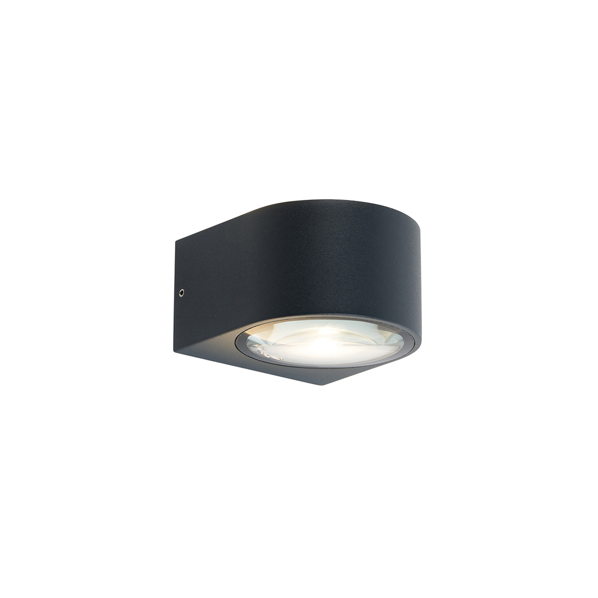 Paul Neuhaus Nowoczesna lampa ścienna zewnętrzna czarna z diodami LED, 2-punktowa, IP54 - Carla