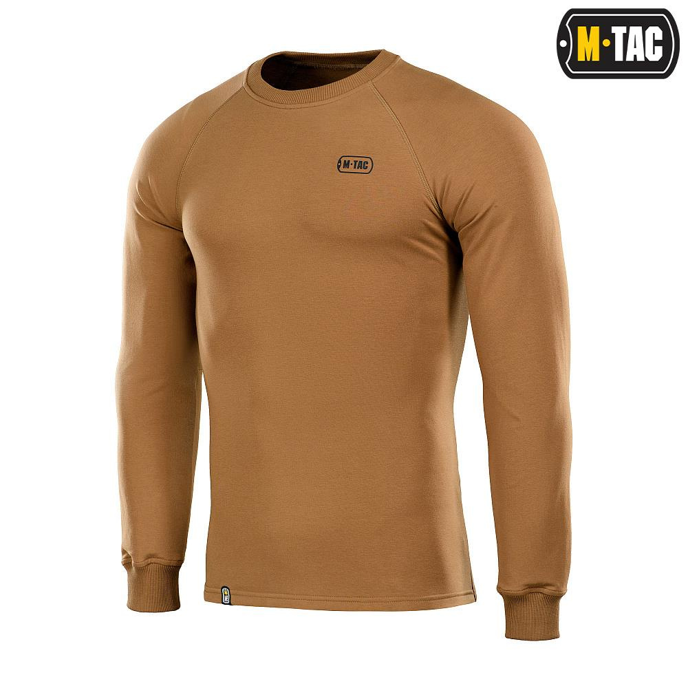 M-Tac - Bluza raglanowa Athlete - Bawełna - Coyote Brown - 20455017
