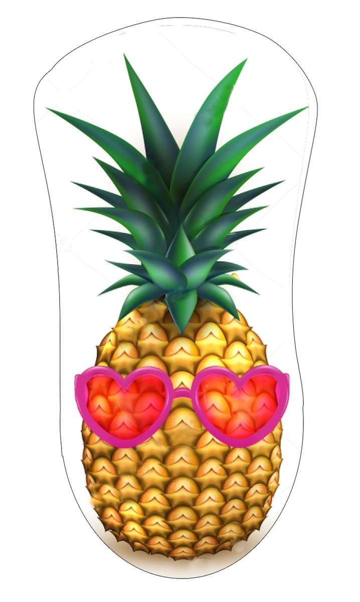 Poduszka dekoracyjna Ananas KSZ183004 52 x 23 cm