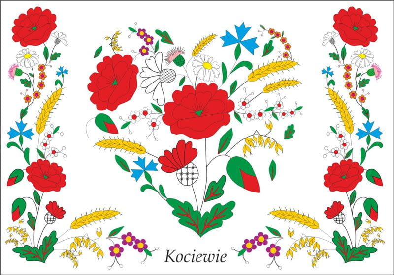 Pocztówka serce Kociewia