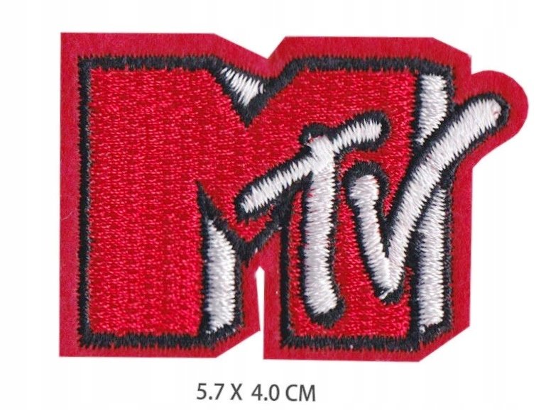 Kultowa, Nowa Naszywka Termo Haftowana, Łatka - Mtv