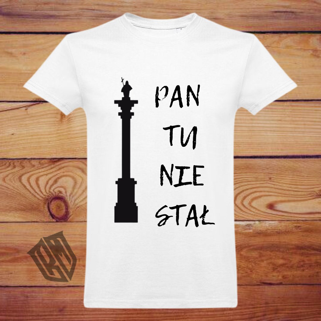 T-Shirt koszulka uniwersalna PRL Pan Tu nie stał Bareja rozmiar M