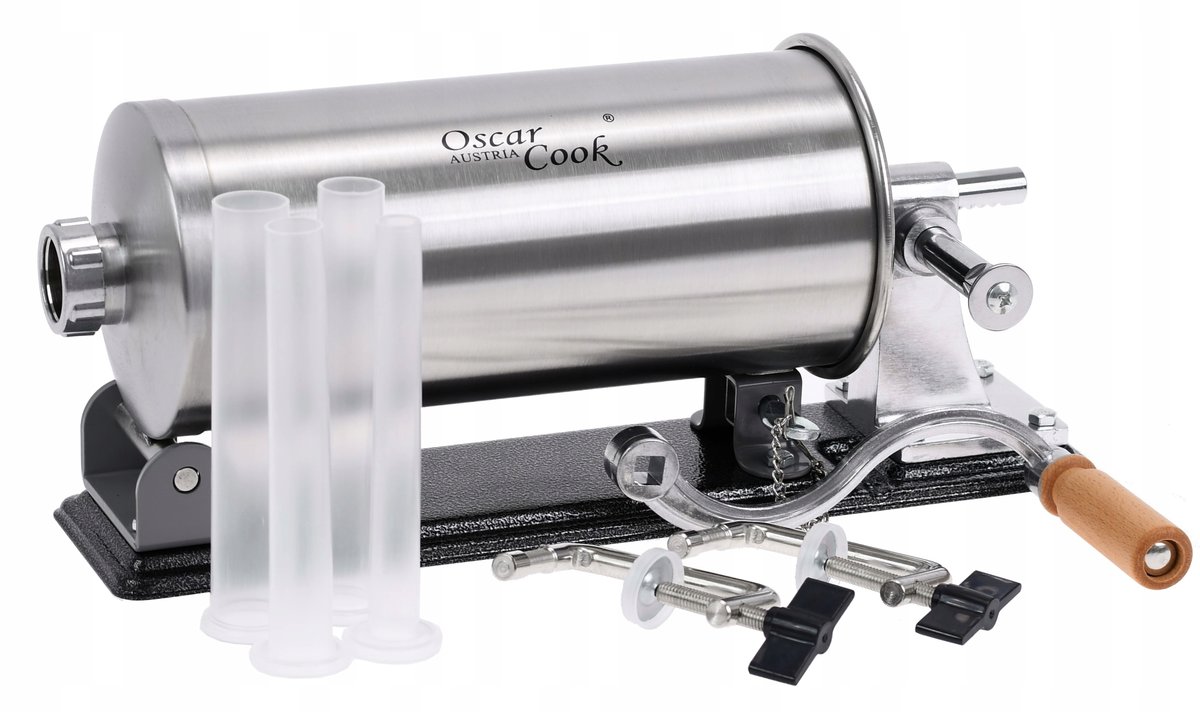 Nadziewarka do kiełbas mięs 5,5 kg pozioma szpryca