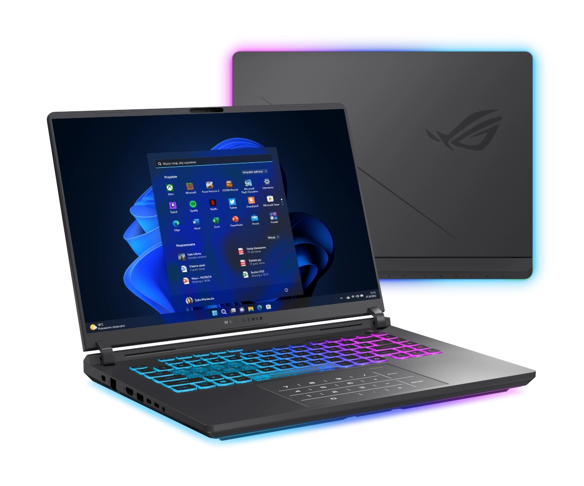 ASUS ROG Strix G16 G615LR Ultra 7-255HX/16GB/1TB/RTX5070Ti/W11 240Hz DLSS4 G615LR-U7161W