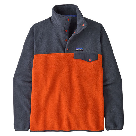 Męska bluza Patagonia M's LW Synch Snap-T P/O Rozmiar: L / Kolor: pomarańczowy