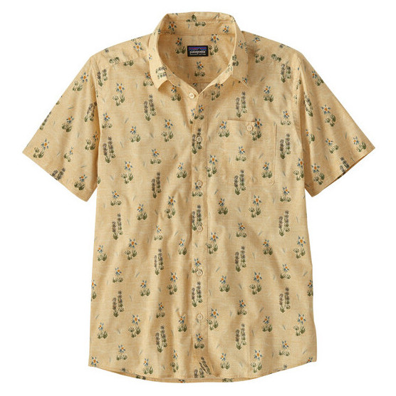 Koszula męska Patagonia M's Go To Shirt Rozmiar: L / Kolor: beżowy