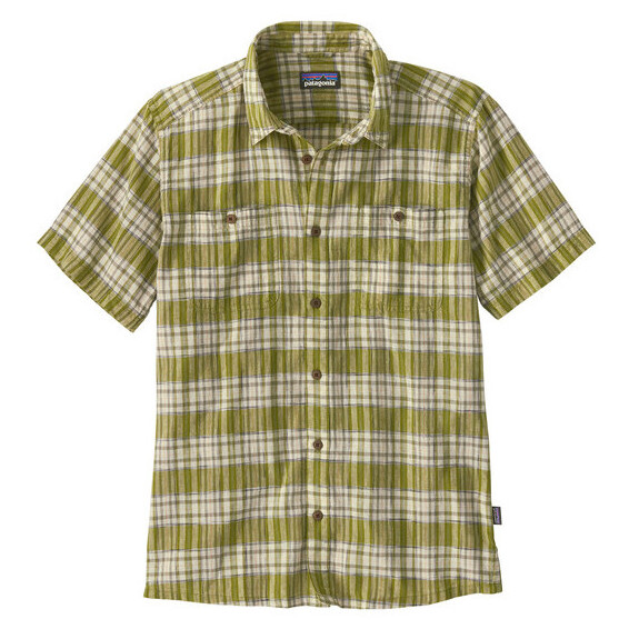 Koszula męska Patagonia M's Back Step Shirt Rozmiar: M / Kolor: zielony