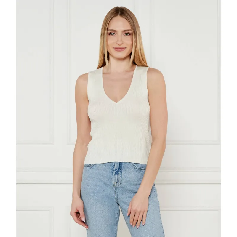 Pinko Jedwabny top AGNER Regular Fit