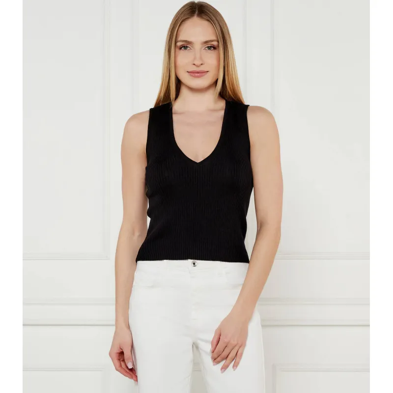 Pinko Jedwabny top AGNER Regular Fit
