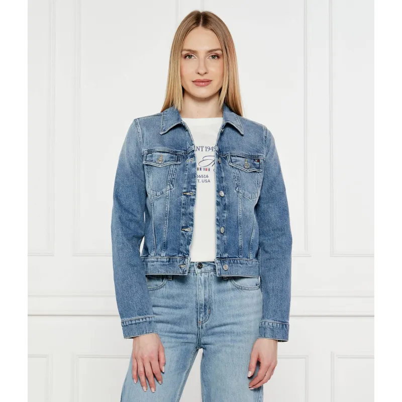 Tommy Hilfiger Jeansowa kurtka Slim Fit