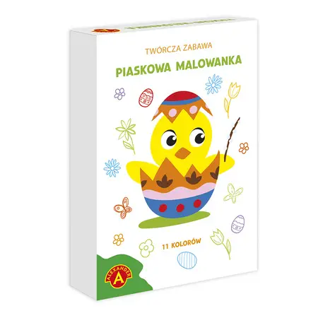 Piaskowe malowanki Wielkanocny Kurczaczek - ALEXANDER GRY