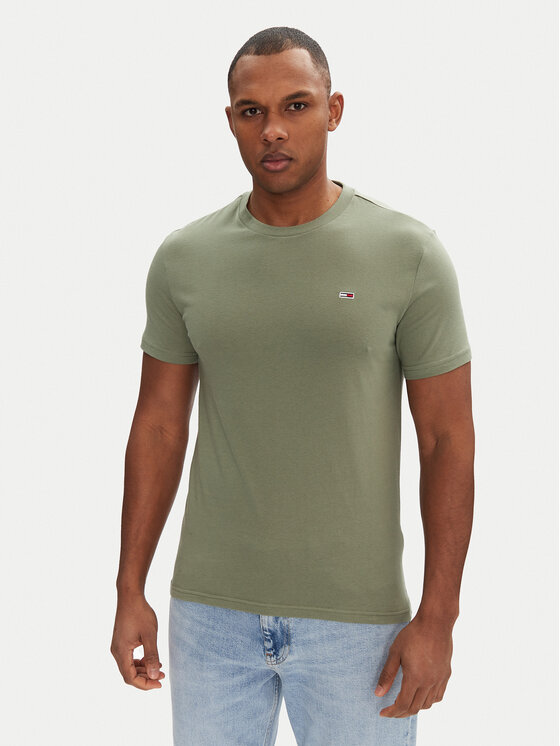 Tommy Jeans Komplet 2 t-shirtów DM0DM20687 Kolorowy Slim Fit
