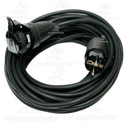 Przedłużacz gumowy OW 3x1,5 z/u gn wt H05RR-F 45m