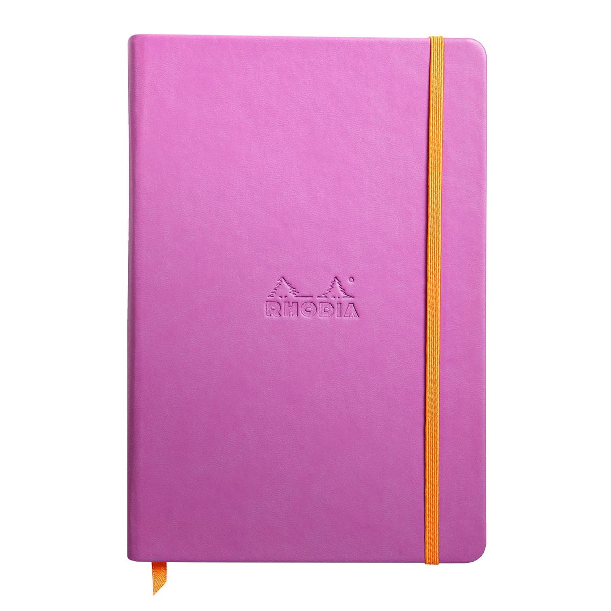 Notatnik Rhodia A5, twarda oprawa, linie, lilac