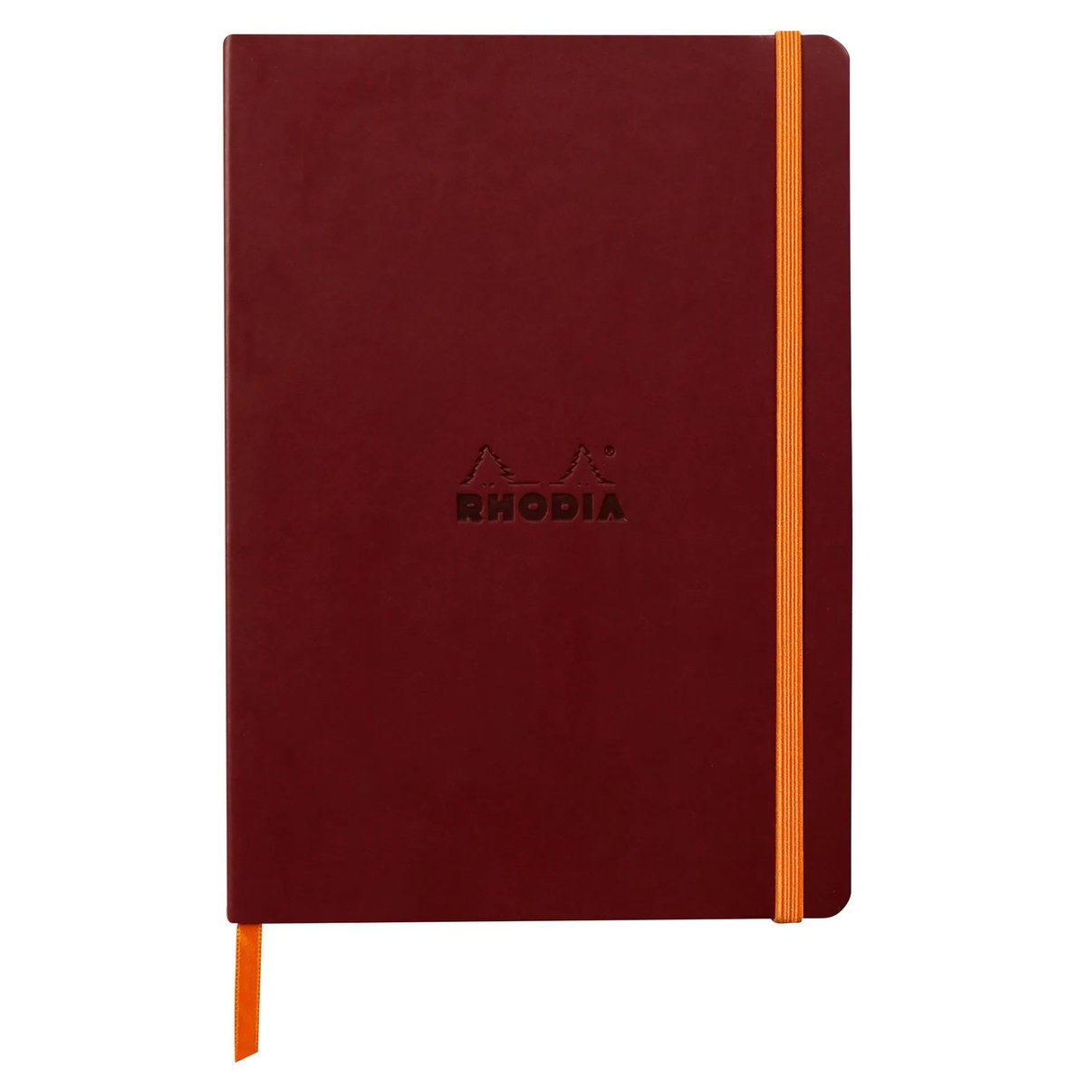 Notatnik Rhodia A5, miękka oprawa, linie, Burgund