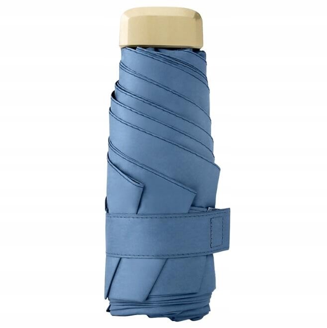 Parasol kieszonkowy kompaktowy parasolka składana mała mały mini etui LEKKA