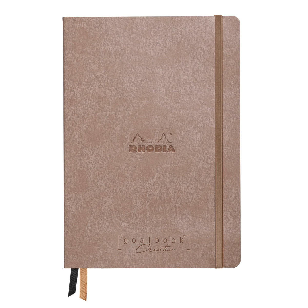 Goalbook Rhodia Creation Maya A5 taupe