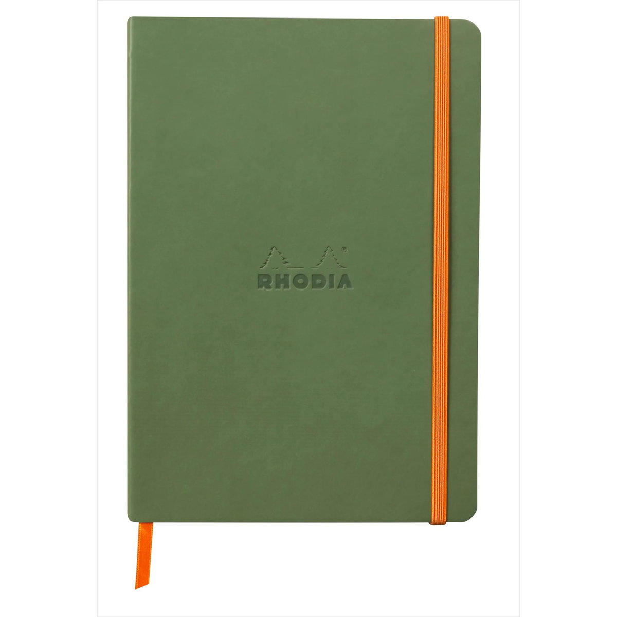 Notatnik Rhodia A5, miękka oprawa, kropki, Sage