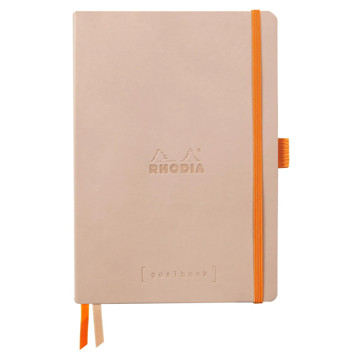 Goalbook Rhodia A5, miękka oprawa, rose smoke