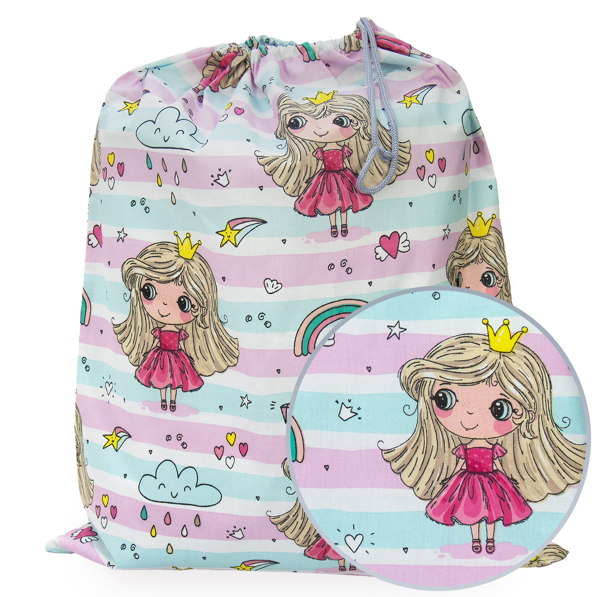 WOREK NA POŚCIEL DO PRZEDSZKOLA BAWEŁNIANY Kerstin