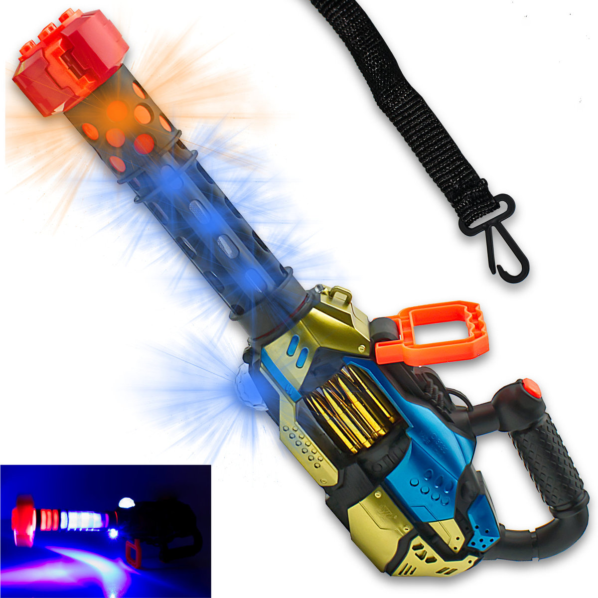 Karabin dla dzieci karabin kosmiczny zabawka światło dźwięk