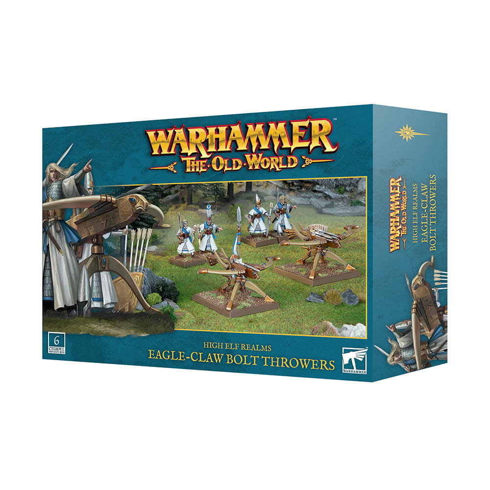 Eagle Claw Bolt Throwers High Elf Realms, Warhammer The Old World