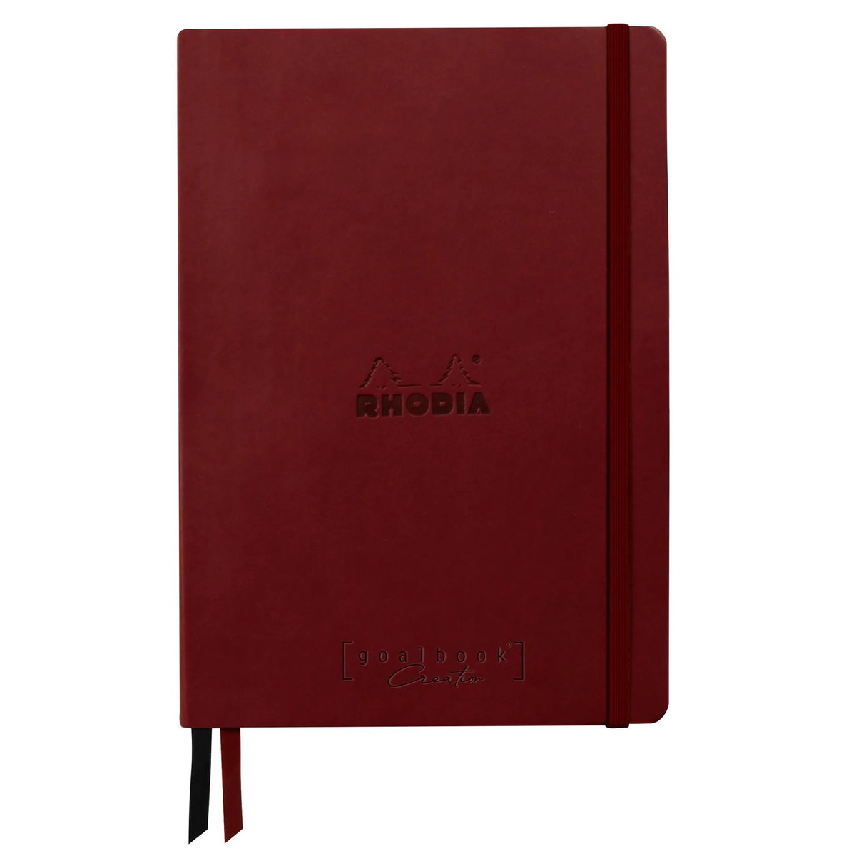 Goalbook Rhodia Creation Maya A5 burgundowy