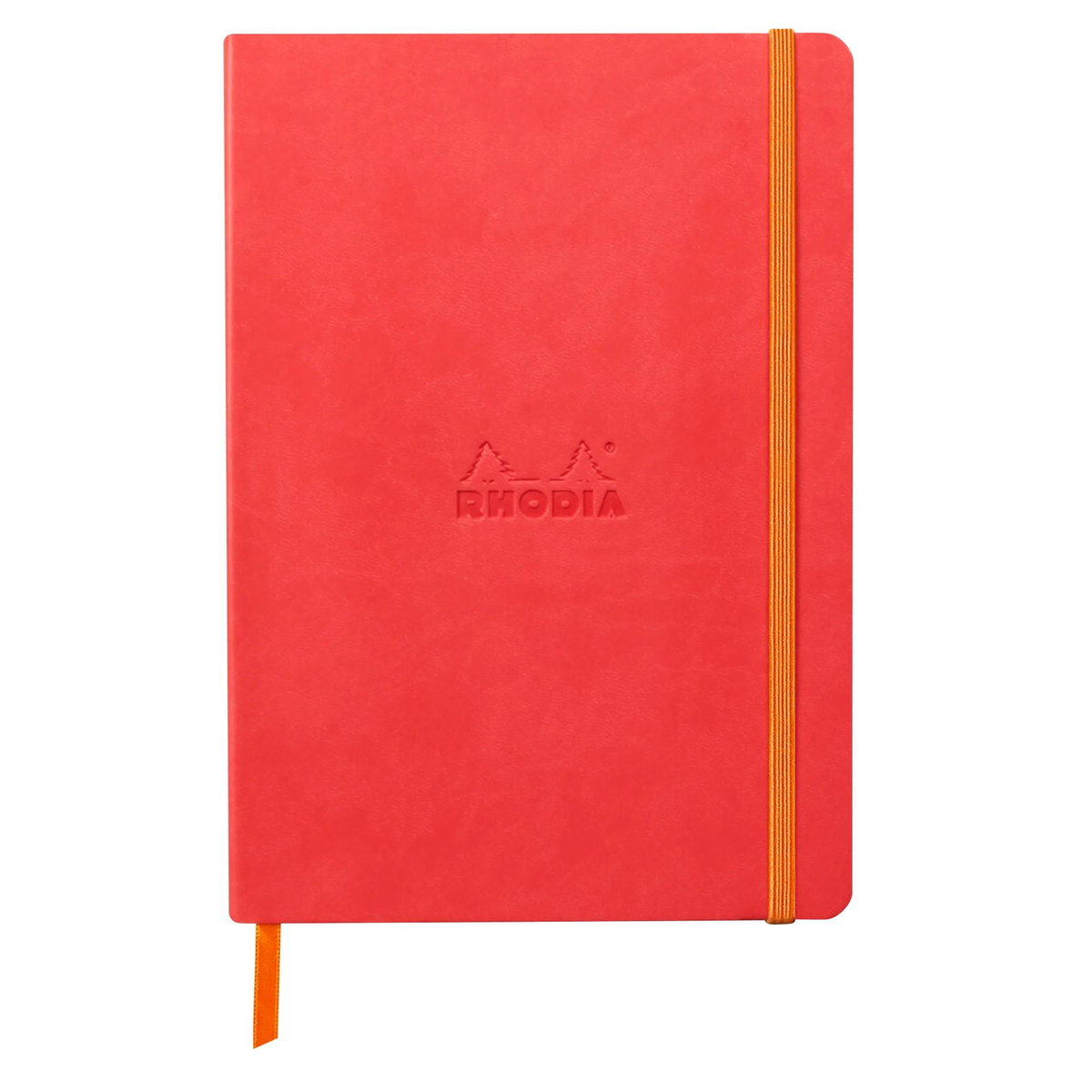 Notatnik Rhodia A5, miękka oprawa, linie, Koral