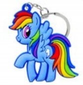 Brelok, breloczek, figurka KUCYK PONY RAINBOW DASH - My Little Pony