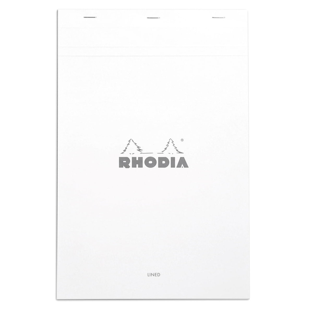 Blok Rhodia N°19 A4+ 21x31,8 cm, linie, biały
