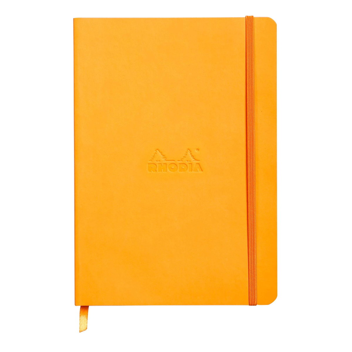 Notatnik Rhodia A5, miękka oprawa, linie, Pomarańczowy