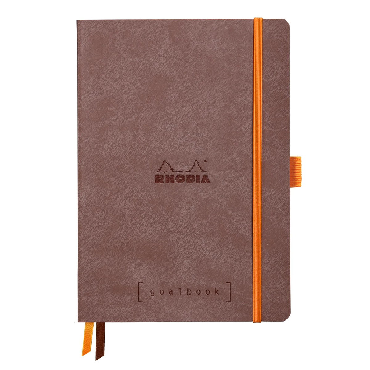 Goalbook Rhodia A5, miękka oprawa, brązowy