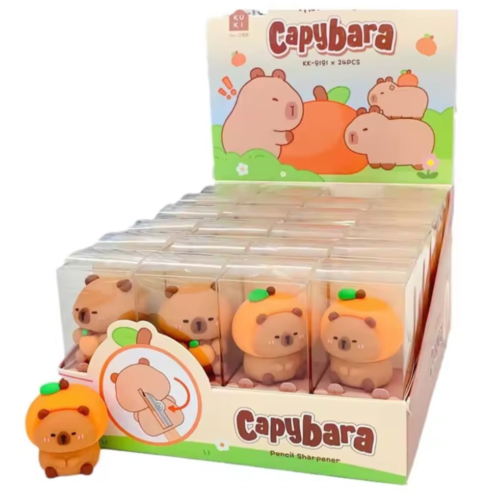 Temperówka Silikonowa Kapibara Mix Wzorów