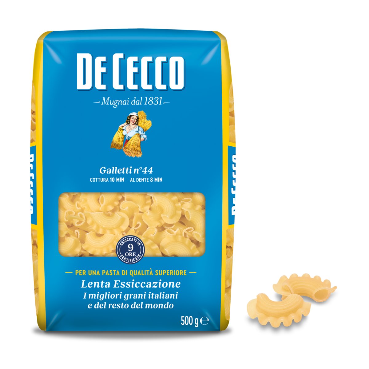 De Cecco Galletti 44 500 Gr Włoski Makaron