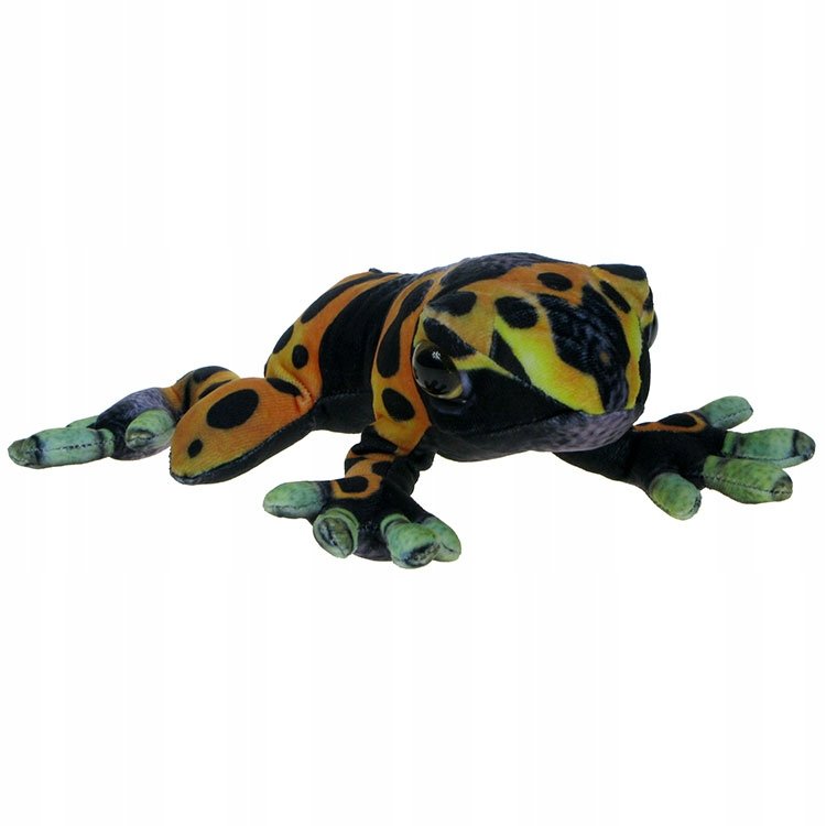 Barwne Zoo: Maskotka Żaba (drzewołaz żółtopasy) 20cm (93297)