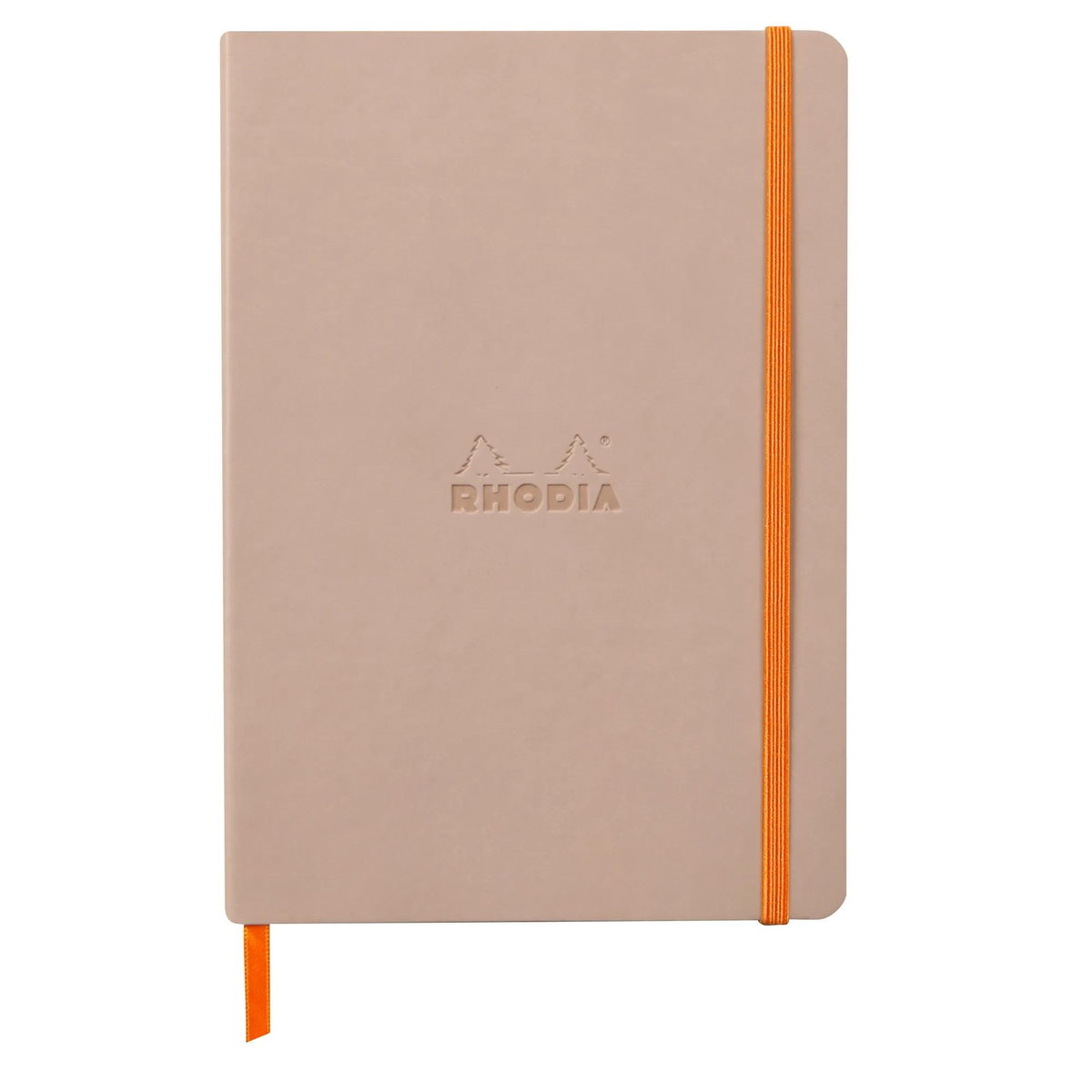 Notatnik Rhodia A5, miękka oprawa, linie, Rose Smoke