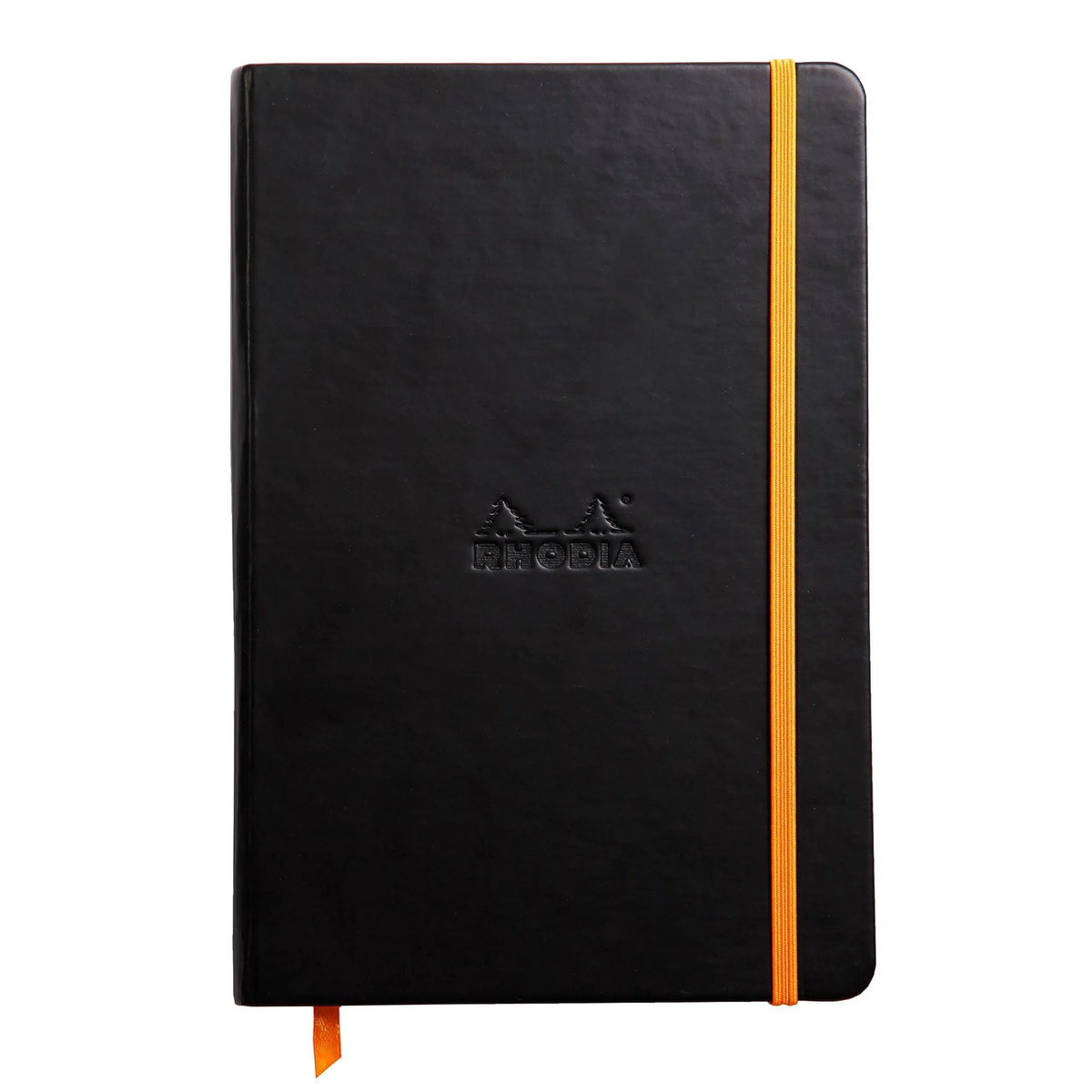 Notatnik Rhodia A5, twarda oprawa, linie, czarny