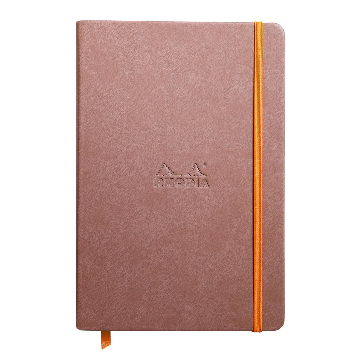 Notatnik Rhodia A5, twarda oprawa, linie, taupe
