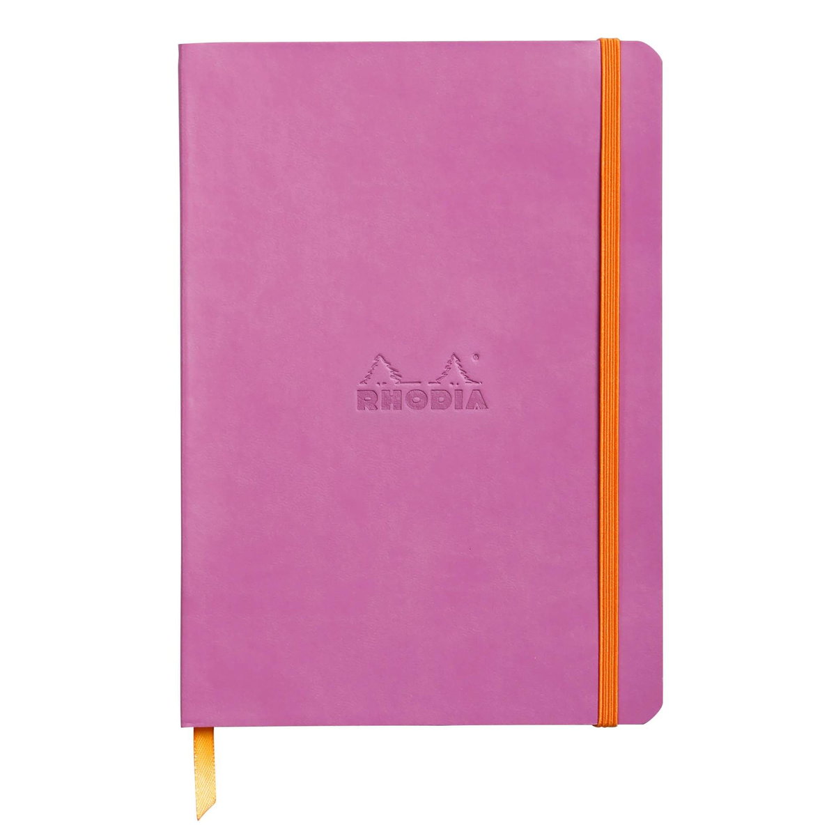 Notatnik Rhodia A5, miękka oprawa, kropki, Lilac