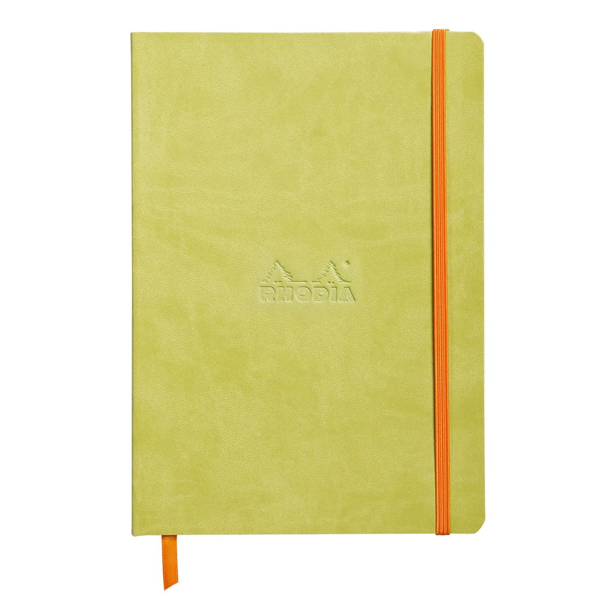 Notatnik Rhodia A5, miękka oprawa, kropki, zielony