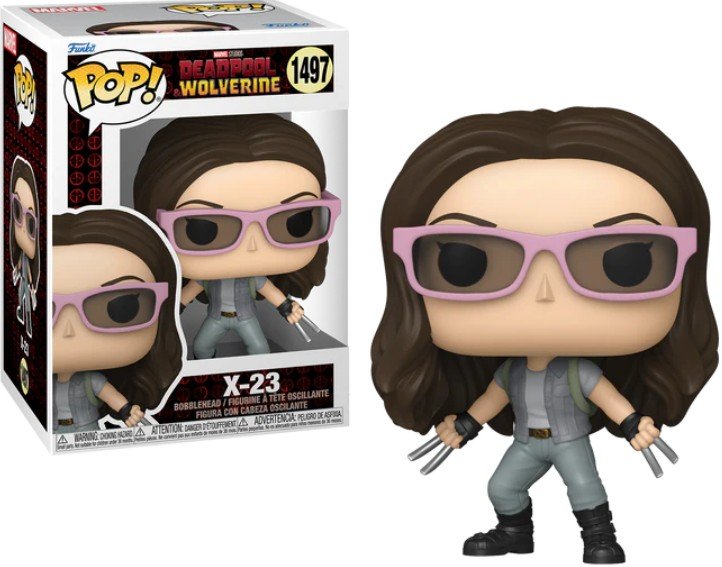 funko pop! deadpool & wolverine marvel 1497 x-23
