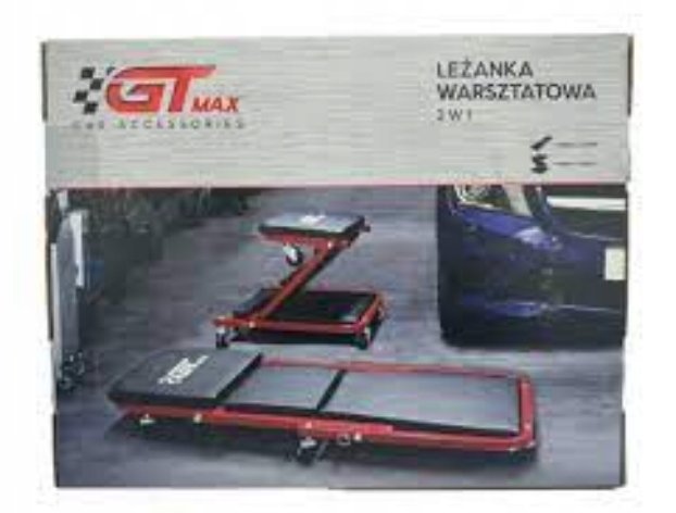 Leżanka warsztatowa GTMax STOŁEK, TABORET, LEANKA