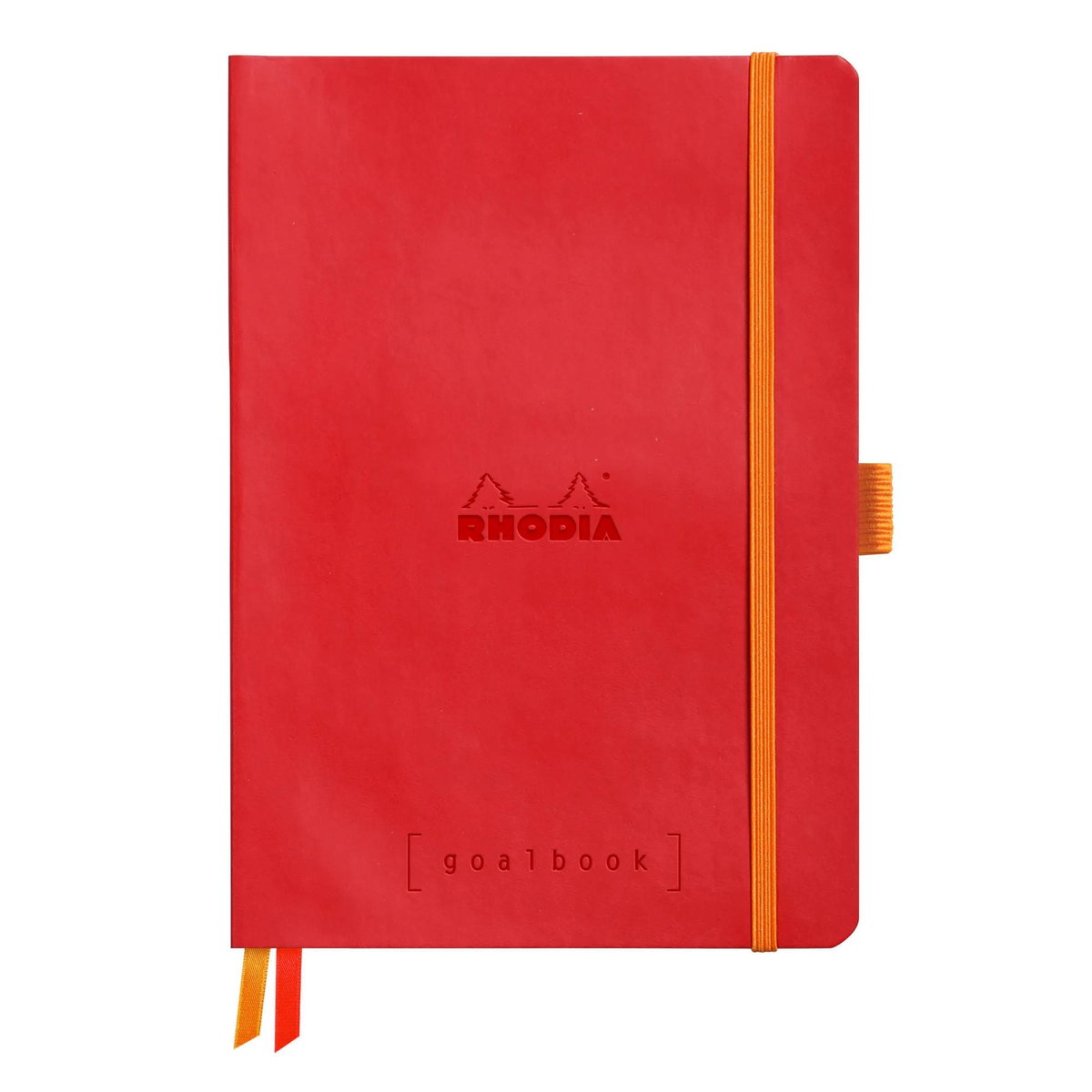 Goalbook Rhodia A5, miękka oprawa, czerwony