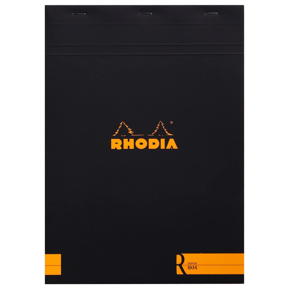 Blok Rhodia Le R N°18 A4 21x29,7 cm, linie, czarny