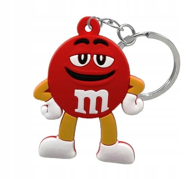 Nowy brelok przywieszka figurka m&m's czerwony