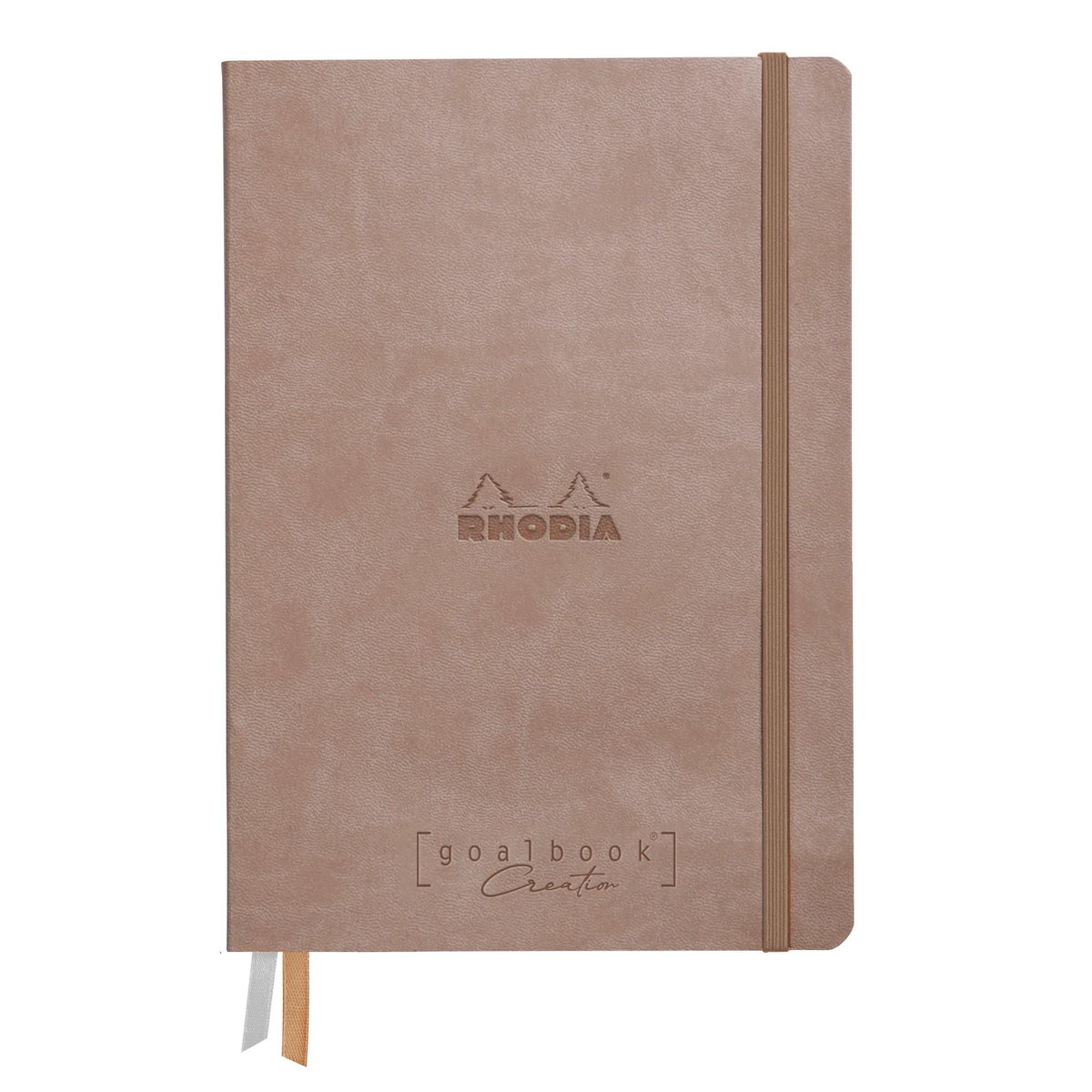 Goalbook Rhodia Creation Lavis A5 taupe